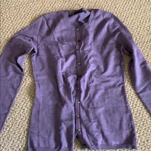 Banana Republic XS purple cardigan